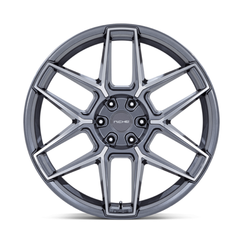 RISE 22X9.5 5X5 71 +30 ANTH MACH-FC