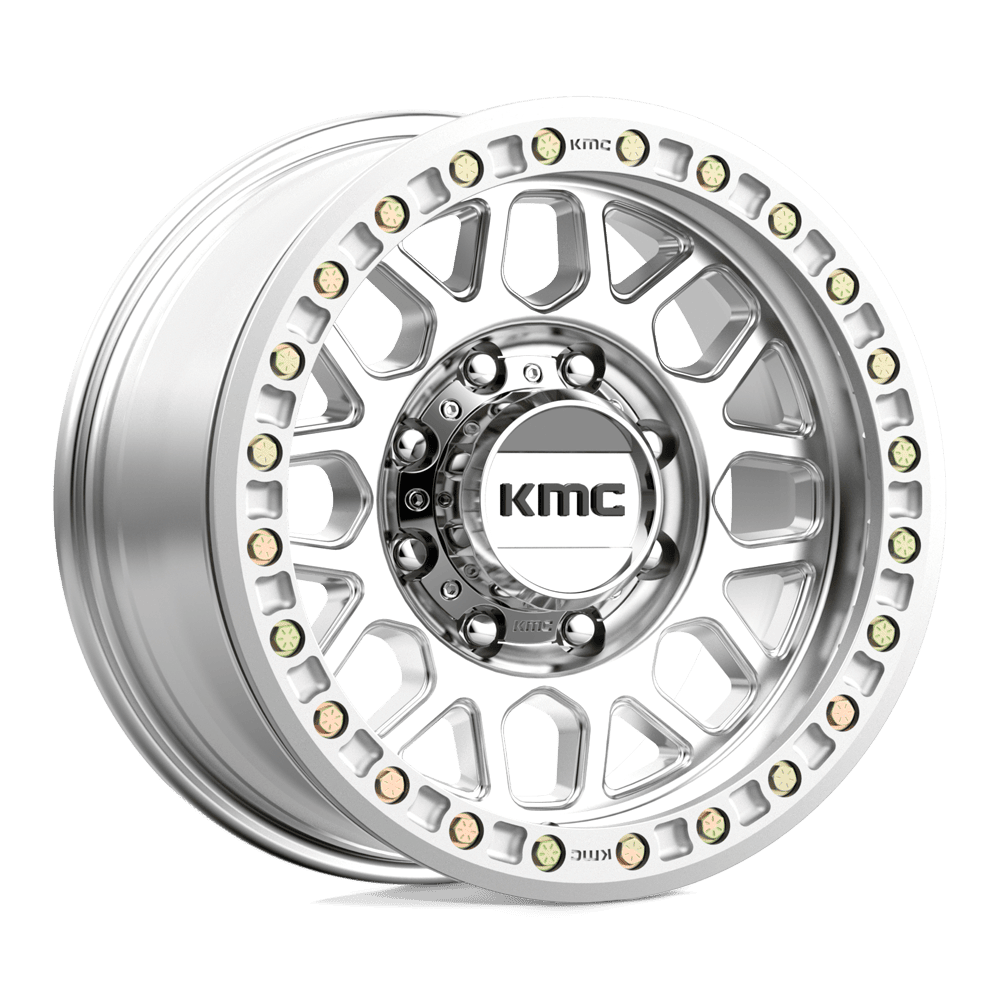 KMC KM234 GRENADE DESERT BEADLOCK MACHINED 20 Inch Wheels
