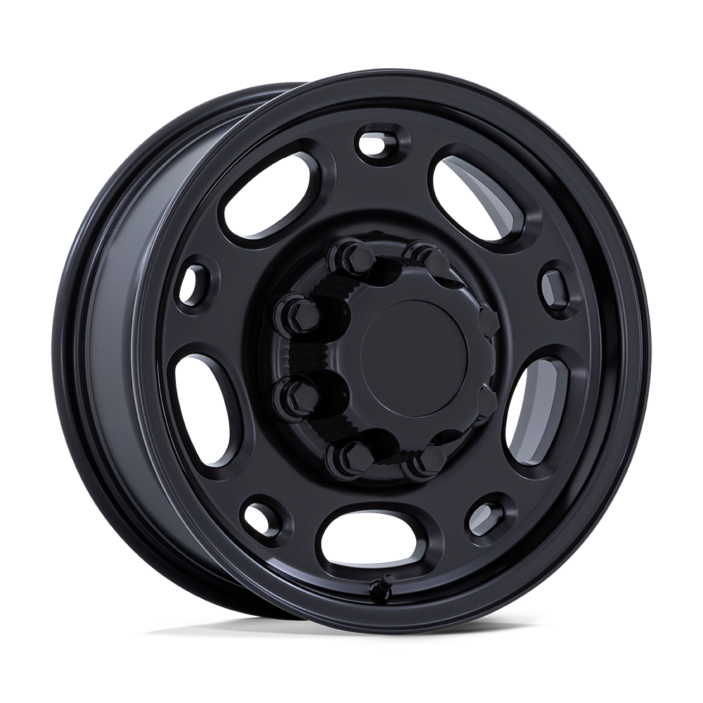 PR156 SATIN BLACK Rims for Dodge Ram 2500, Dodge Ram 3500, Chevy Silverado 2500 Classic