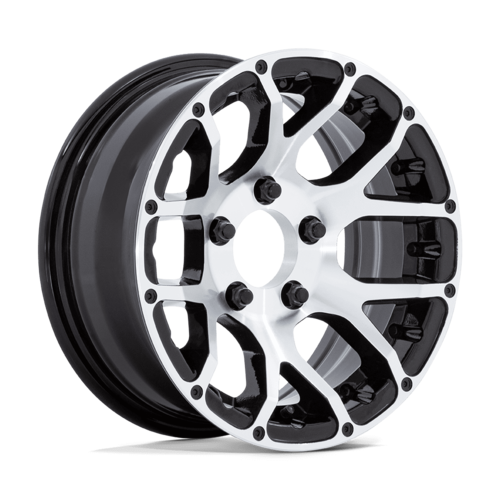 HE1825 15X6 6X5.5 +0 G-BLK-MCH (NO CAP)