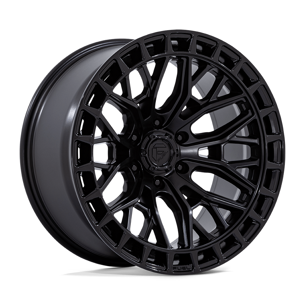 Fuel 1PC FC869 SIGMA BLACKOUT W/ G-BLK LIP 20 Inch Wheels