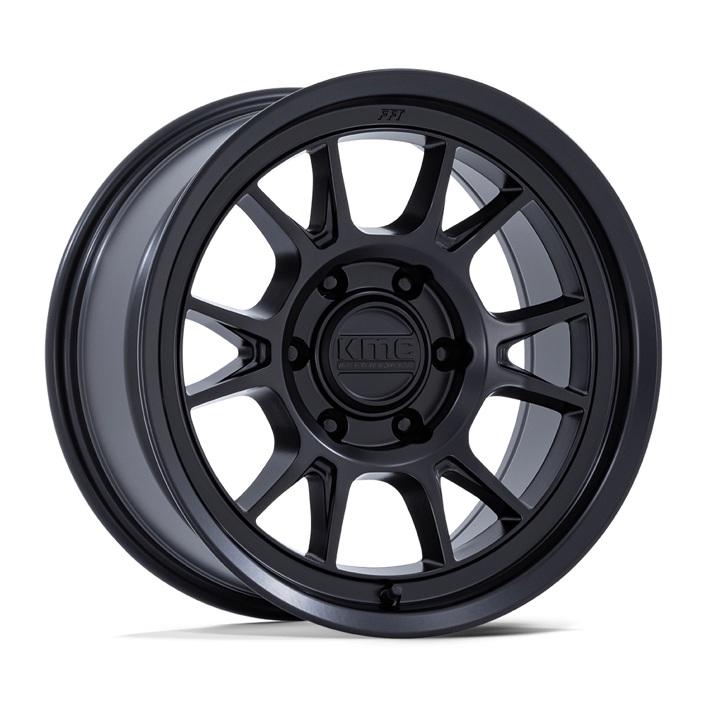 KMC KM729 RANGE MATTE BLACK 17 Inch Wheels