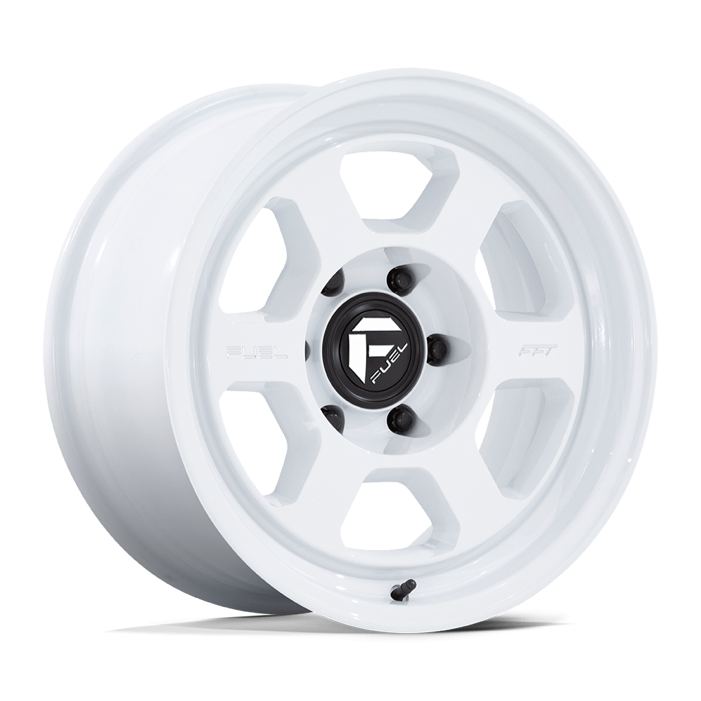 Fuel 1PC FC860 HYPE GLOSS WHITE 18 Inch Wheels