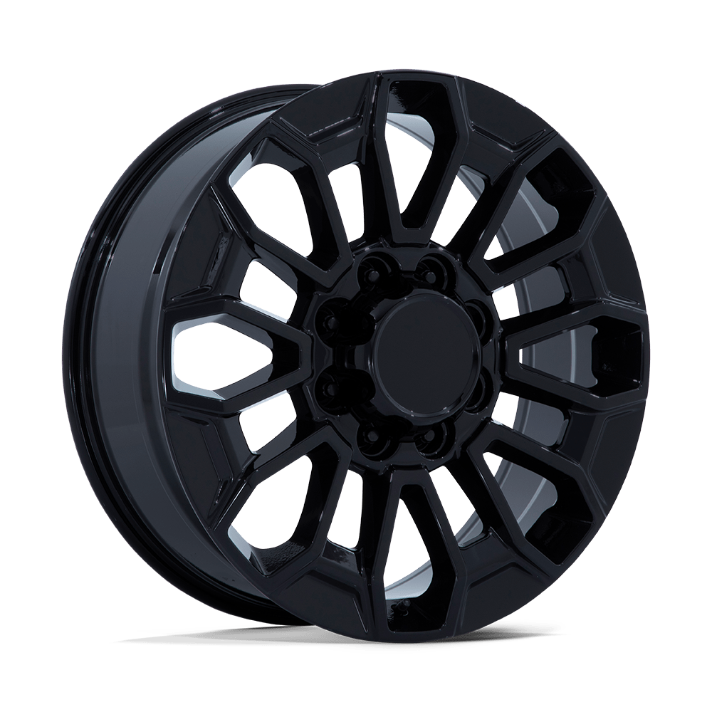 Performance Replicas PR228 GLOSS BLACK 22 Inch Wheels
