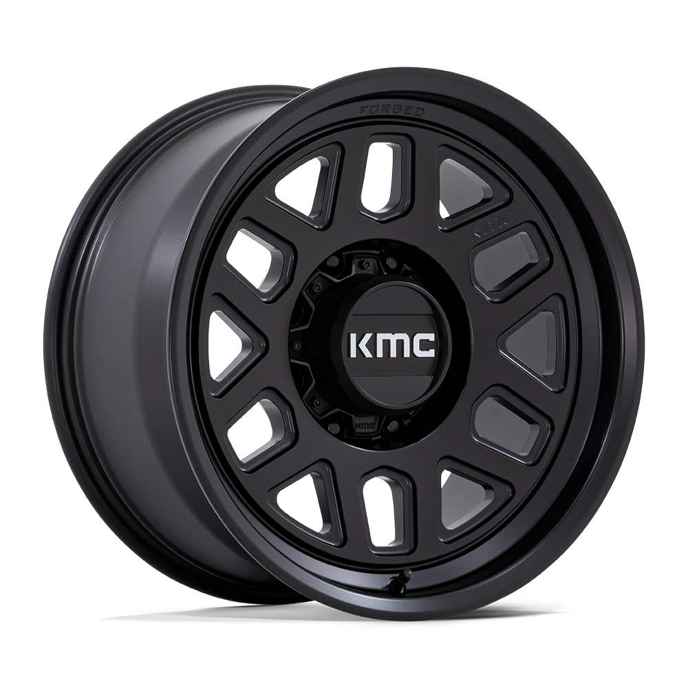 KMC KM451 MESA FORGED MONOBLOCK SATIN BLACK 18 Inch Wheels