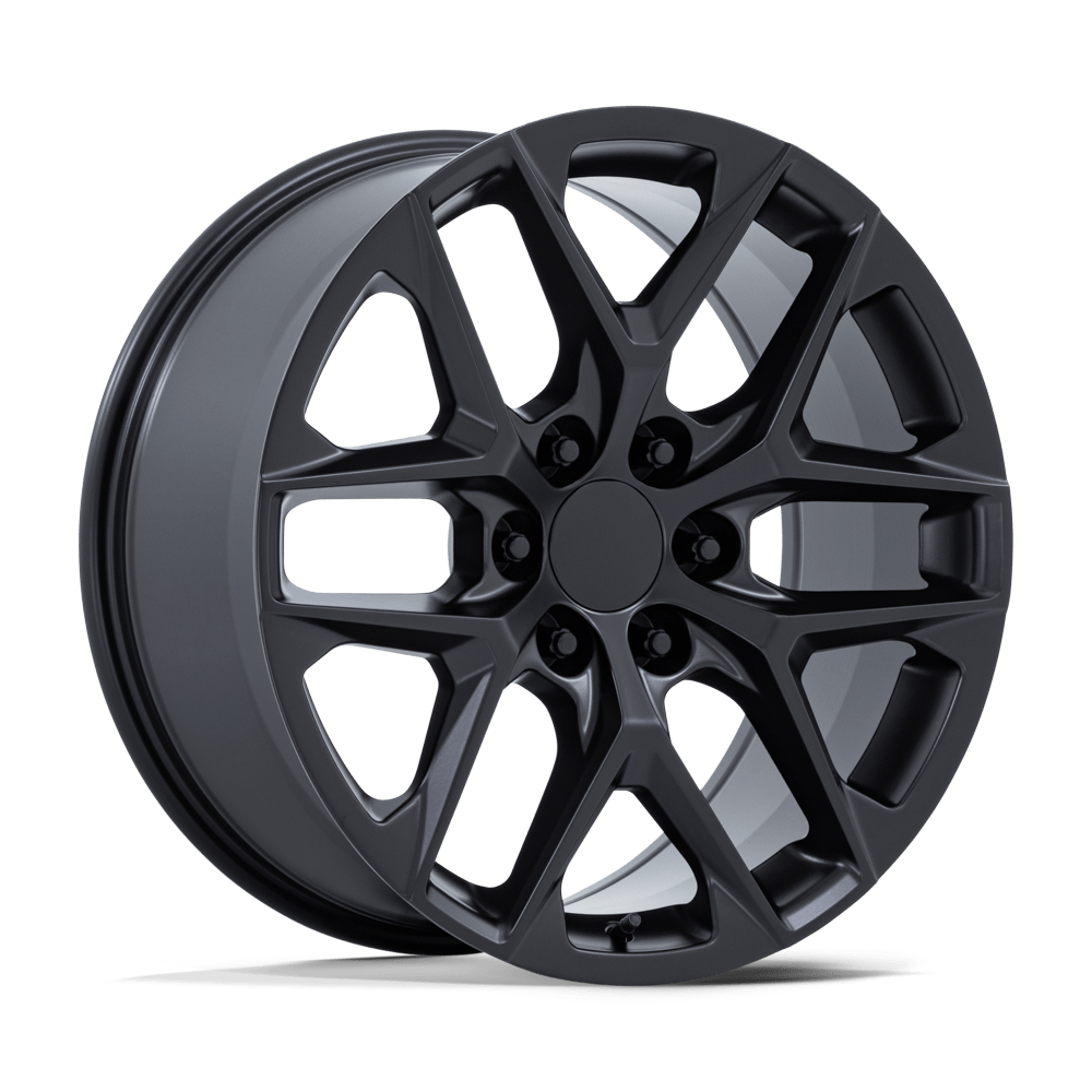 Performance Replicas PR229 SATIN BLACK 22 Inch Wheels