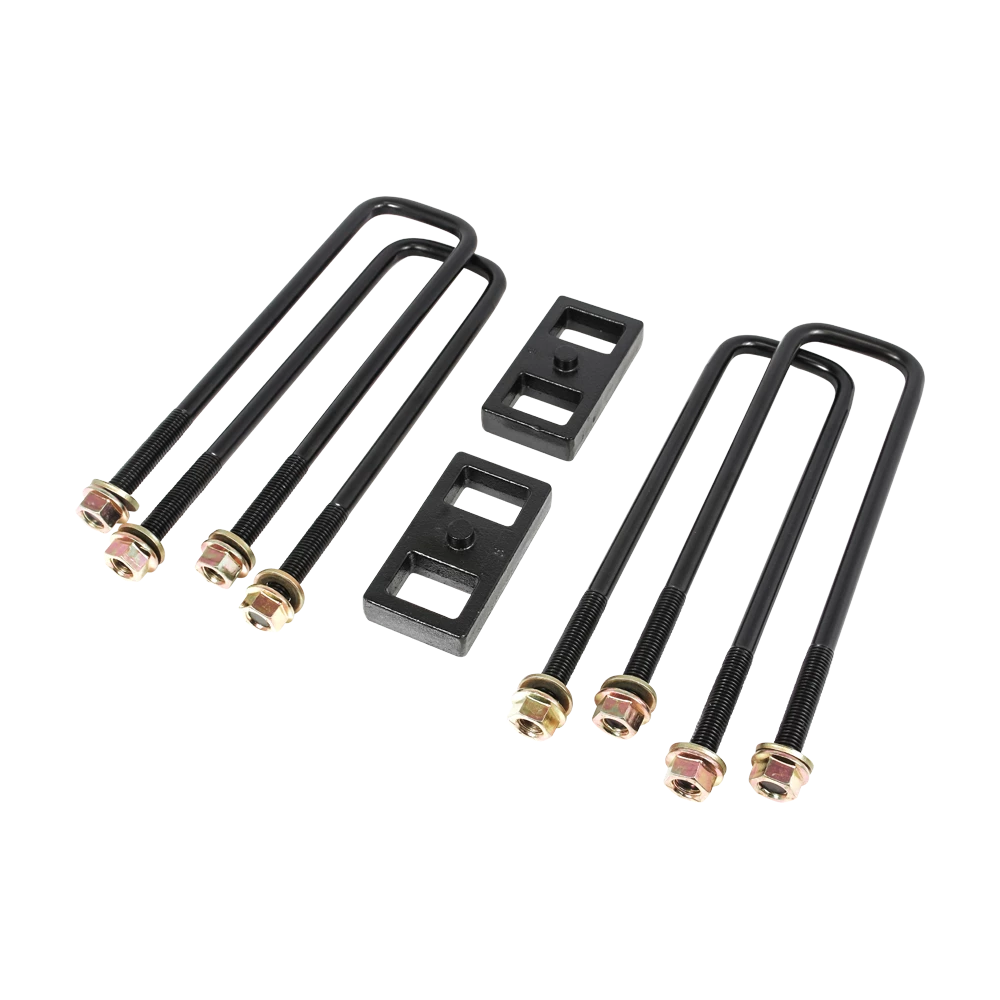 1\" Rear Block Kit - GM Silverado / Sierra 2500/3500 HD OEM Style W/ Factory Top Overloads 2011-2023
