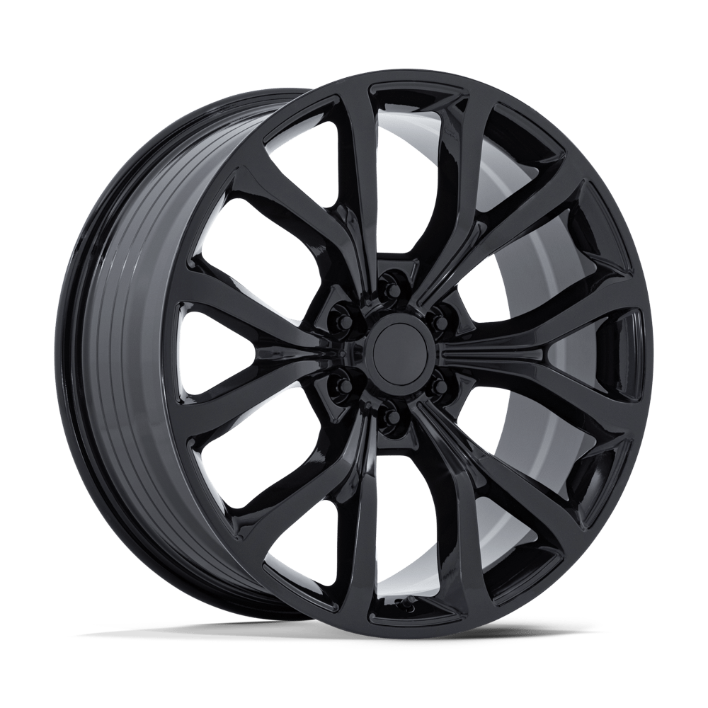 Performance Replicas PR230 GLOSS BLACK 24 Inch Wheels