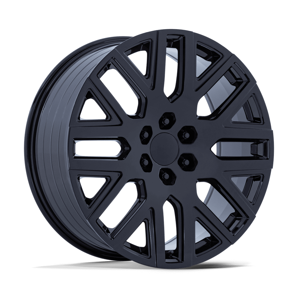 Performance Replicas PR231 GLOSS BLACK 22 Inch Wheels