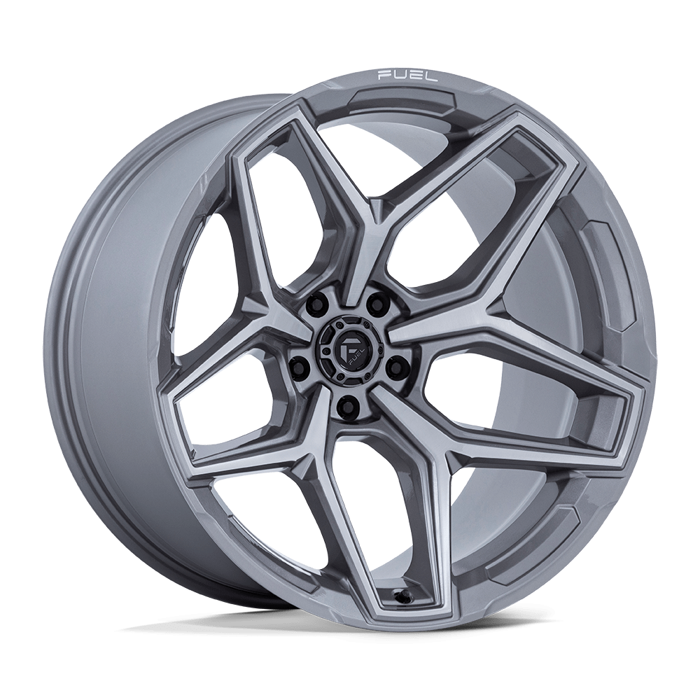 Fuel 1PC FLUX PLATINUM 17 Inch Wheels