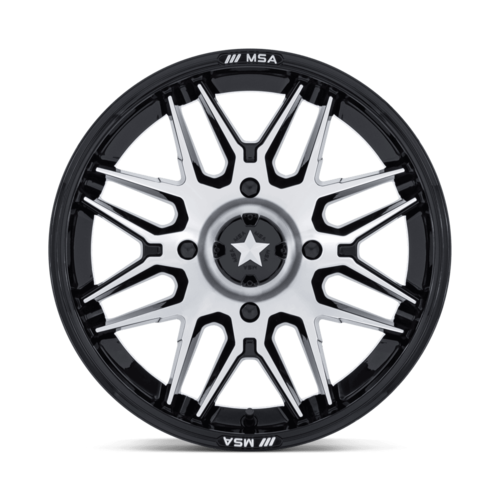 RADAR UTV 14X7 4X137 96 +10 G-BLK-MCH