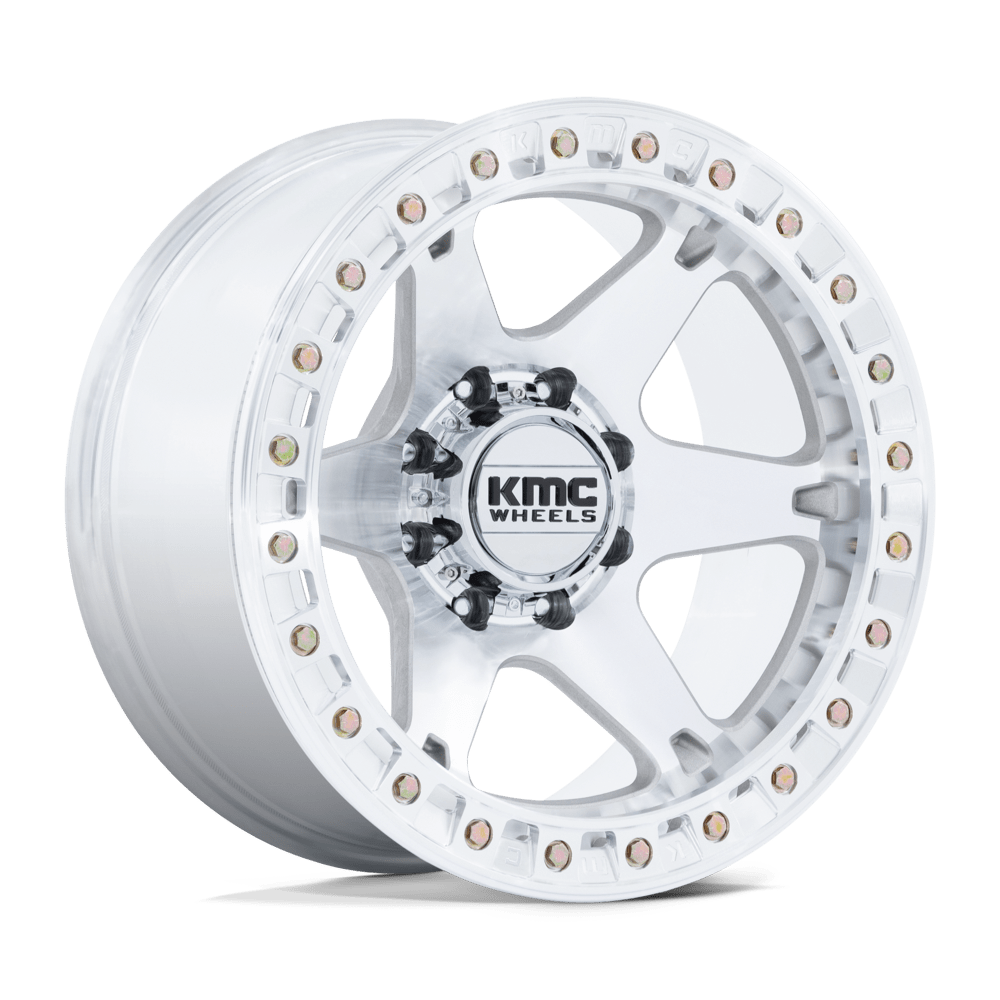 KMC KM238 VI BEADLOCK MACHINED 20 Inch Wheels