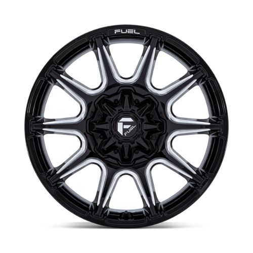 SUPER C 22X12 8X6.5 125 -44 G-BLK MILL