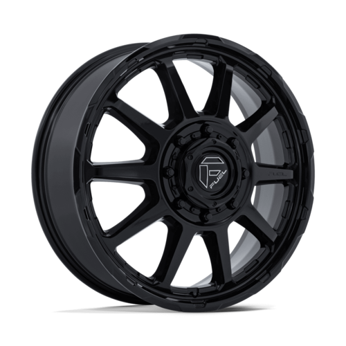 Fuel 1PC CIRCUIT DRW 20X8.3 +105MM 10X225 GLOSS BLACK — DRW Front