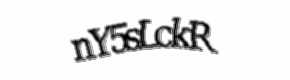Security check image, please type the characters shown