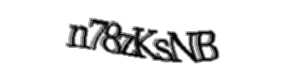 Security check image, please type the characters shown