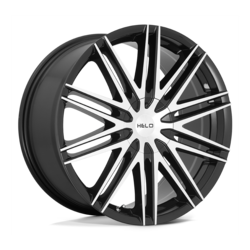 GLOSS BLACK W/ MACHINED FACE