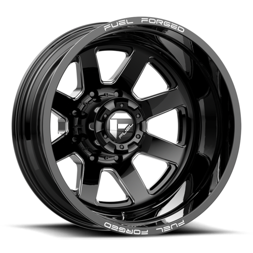 Fuel Mono FF09 20X10 -24MM 8X180 MATTE BLACK MILLED