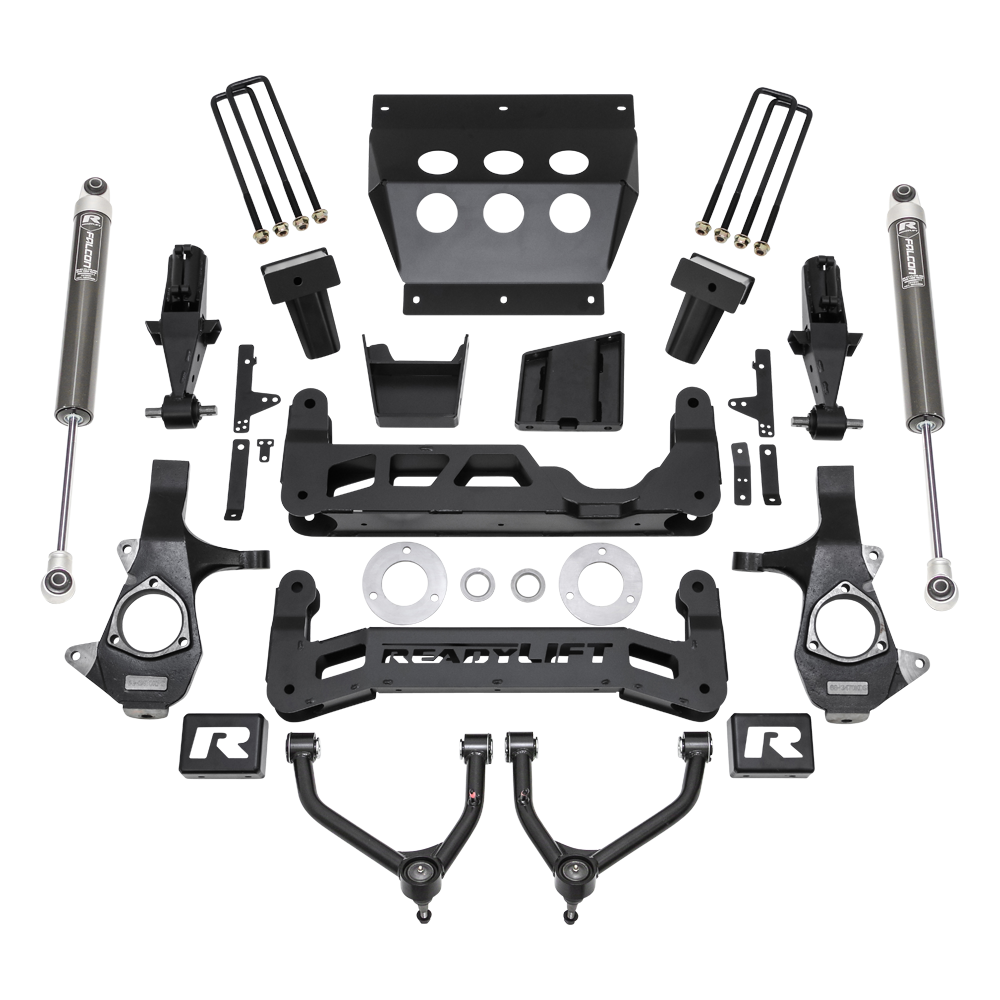 7\" Lift Kit - GM Silverado / Sierra 1500 - 2014-2018 W/ Stamped Steel Suspension