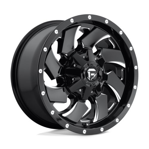 Fuel 1PC CLEAVER 18X9 +20MM 6X135/6X139.7 GLOSS BLACK MILLED