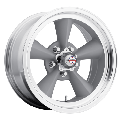 American Racing Vintage VN309 TT-O 17X8 0MM 5X139.7 VINTAGE SILVER W/ MACHINED LIP