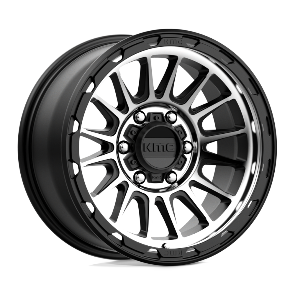 KM542 17X8.5 6X135 S-BLK MACH 00MM