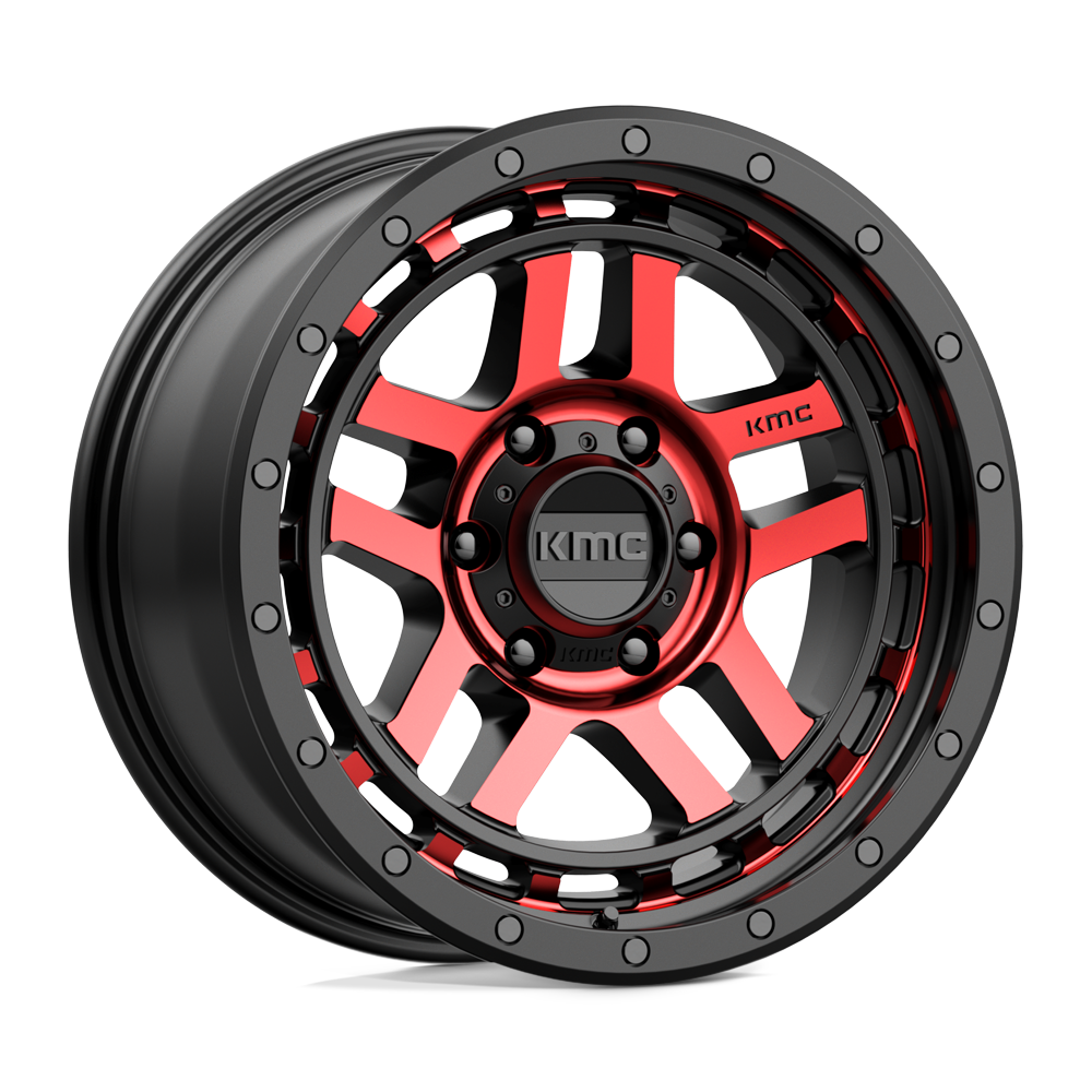 KM540 18X8.5 6X5.5 G-BLK MCH RTCC 00MM