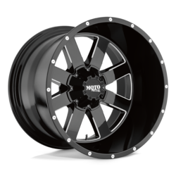 GLOSS BLACK MILLED