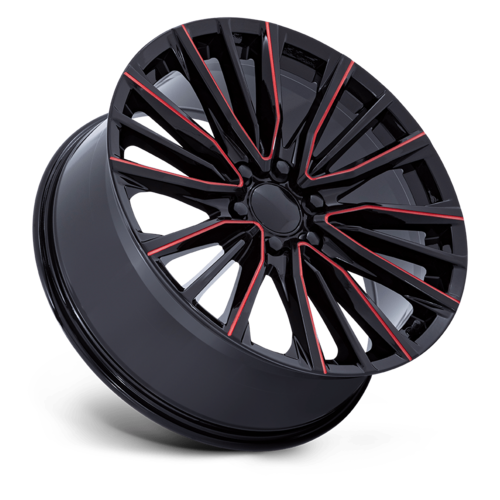 PR223 24X10 6X5.5 78 +28 G-BLK MILL-RED