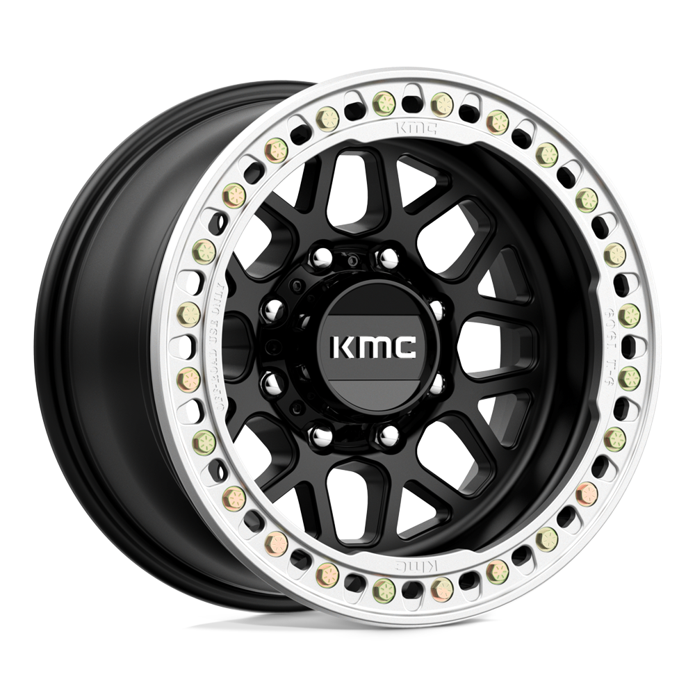 KMC KM235 GRENADE CRAWL hliníkové disky 9x17 8x165,1 ET-38 Satin Black
