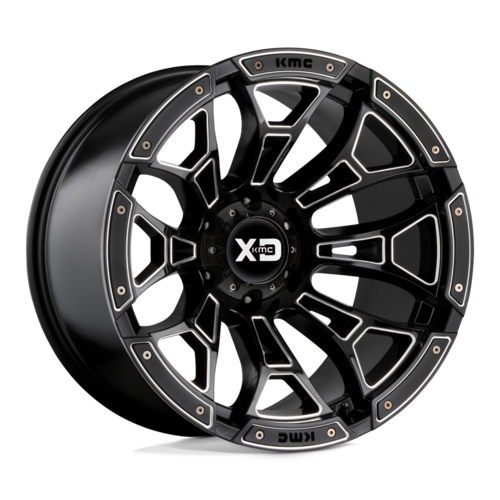 XD XD841 20X9 0MM 6X139.7 GLOSS BLACK MILLED
