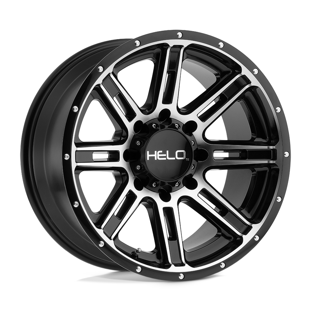 HE900 20X9 6X5.5 G-BLK MACH 18MM