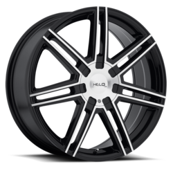 GLOSS BLACK W/ MACHINED FACE
