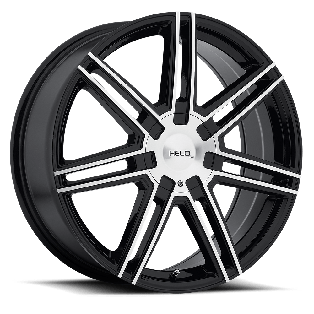 HE884 17X7 5X5 G-BLK MACH 45MM