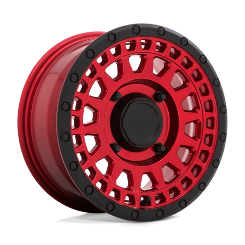 PARKER UTV 14X7 4X110 +52 80 C-RED BLK