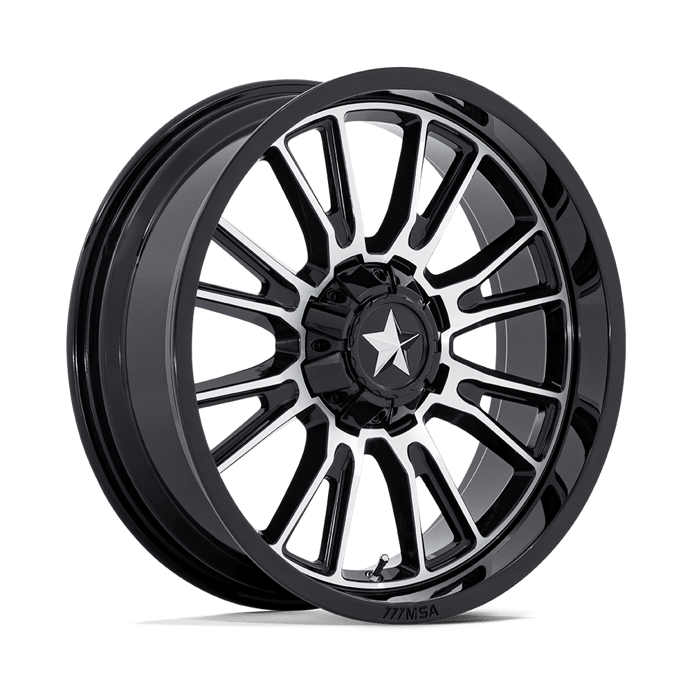 THUNDERLIPS UTV 22X7 4X137/156 G-BLK MCH
