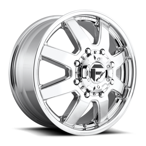 Fuel 1PC MAVERICK DRW 20X8.3 +122MM 8X210 CHROME — DRW Front