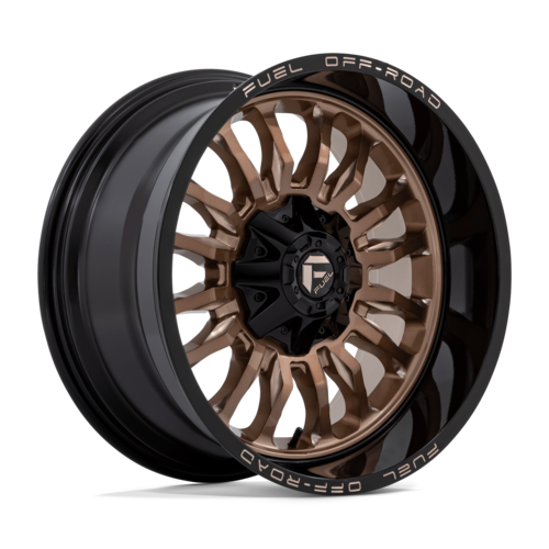 Fuel 1PC ARC 20X10 -18MM 6X135/6X139.7 PLATINUM BRONZE W/ BLACK LIP