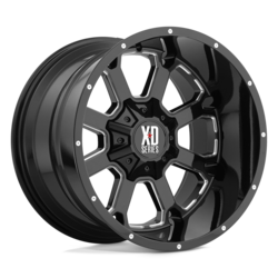 GLOSS BLACK MILLED