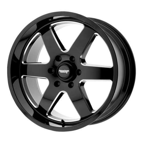 American Racing AR926 20X9 +12MM 5X127 GLOSS BLACK MILLED