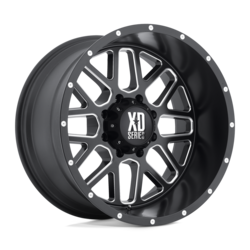 SATIN BLACK MILLED