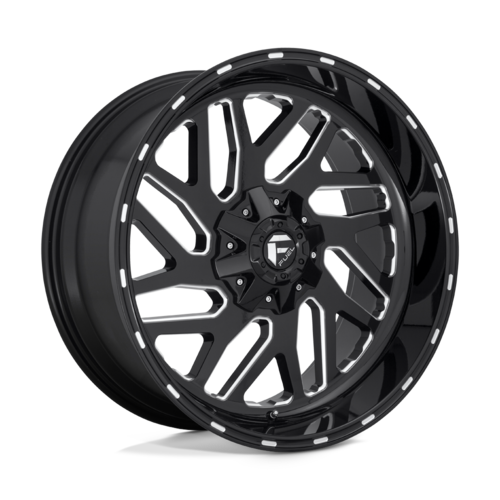 Fuel 1PC TRITON 22X10 -19MM 6X135/6X139.7 GLOSS BLACK MILLED