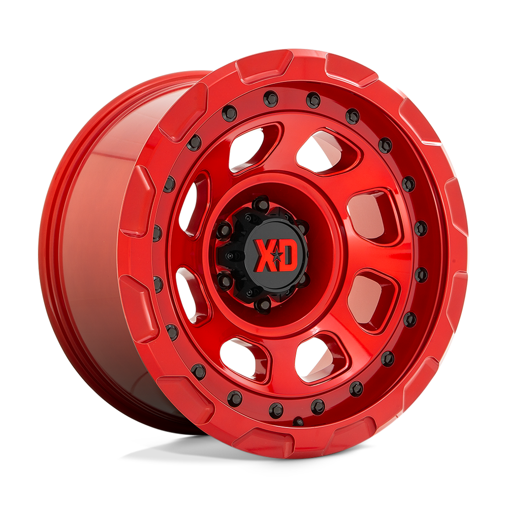 E-shop XD XD861 STORM hliníkové disky 10x20 5X127 ET-18 CANDY RED