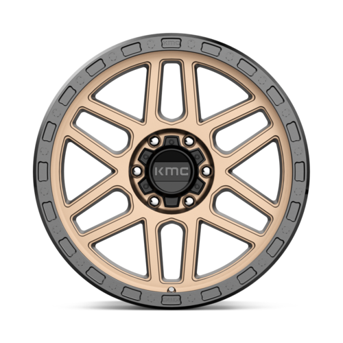 KM544 17X9 6X5.5 M-BRZ BLK LP -12MM
