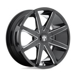 GLOSS BLACK MILLED