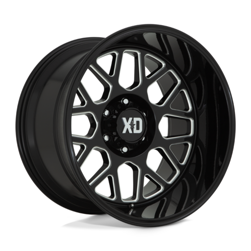 XD XD849 20X10 -18MM 6X139.7 GLOSS BLACK MILLED