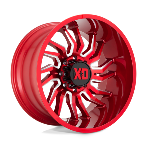 XD XD858 22X12 -44MM 8X165.1 CANDY RED MILLED