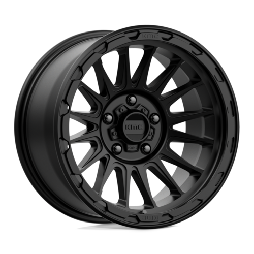 KMC Wheels KM542 17X9 -12MM 5X127 SATIN BLACK