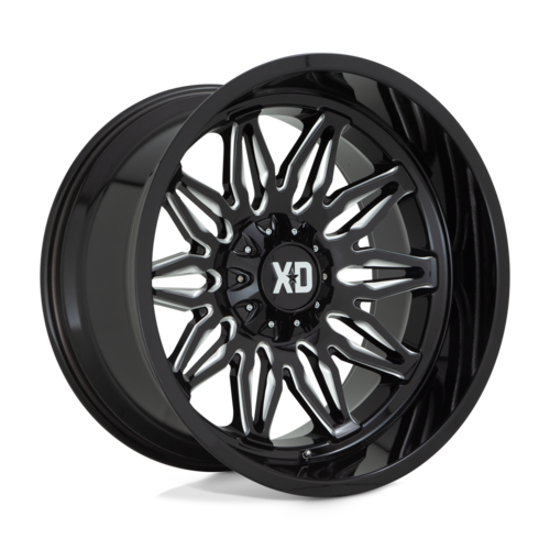 XD XD859 22X10 -18MM 5X127/5X139.7 GLOSS BLACK MILLED