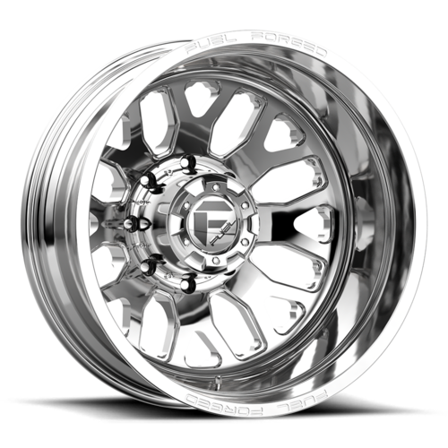 Fuel Mono FF19D DRW 20X8.3 -202MM 8X200 POLISHED — DRW Rear Outer